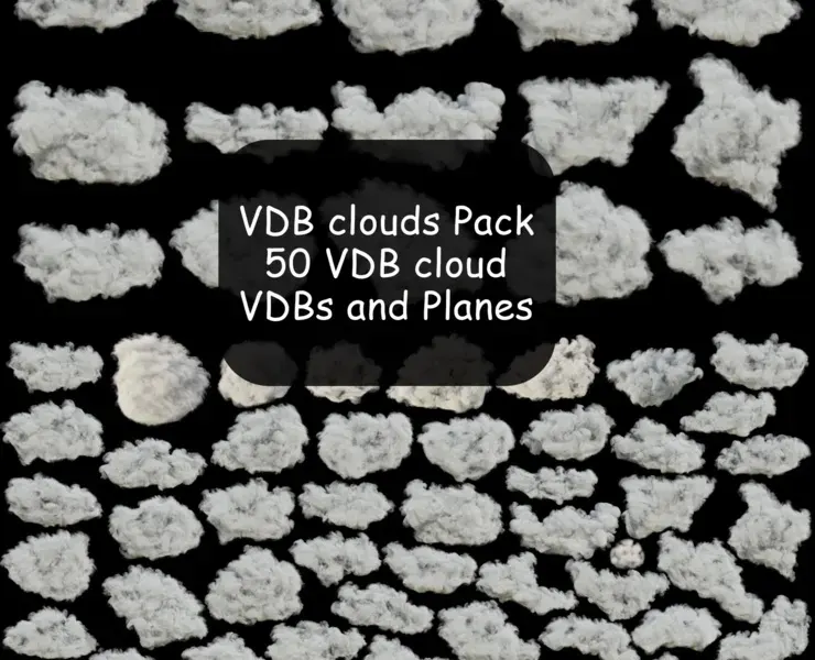 Clouds pack VDB & Alpha Planes