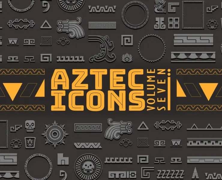 Aztec VECTOR ICONS Volume 7