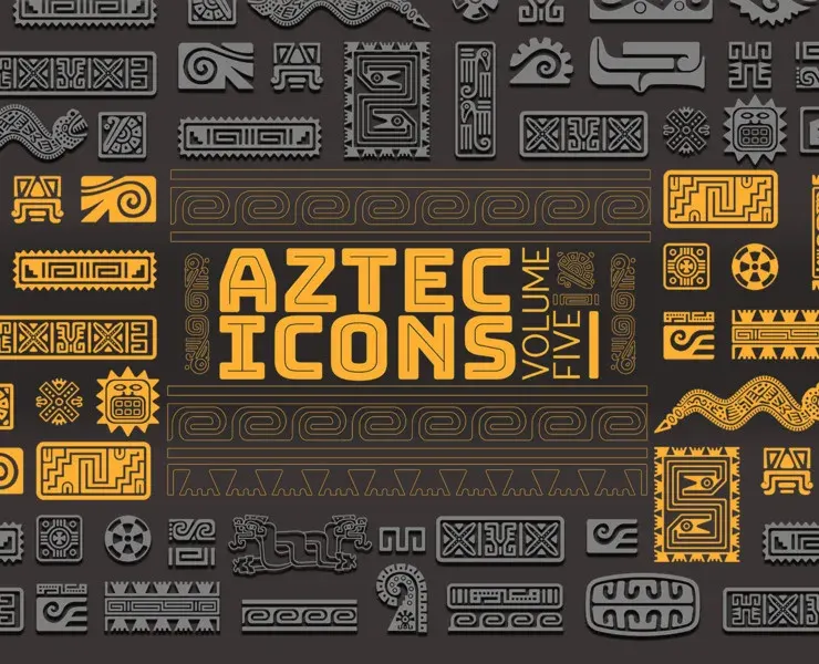 Aztec VECTOR ICONS Volume 5