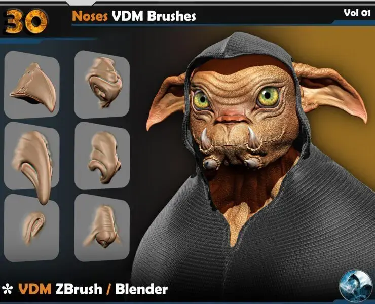 Noses VDM Brushes Vol 01