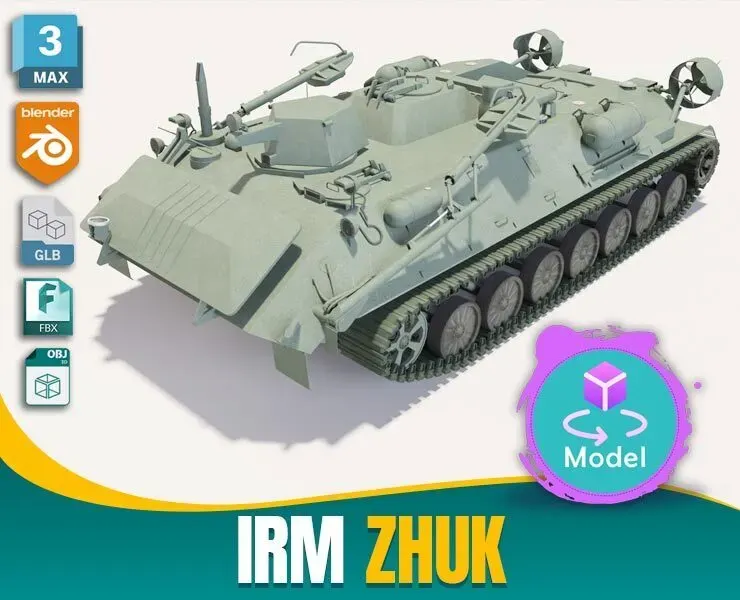 IRM Zhuk Russian 3D model (Game Ready)