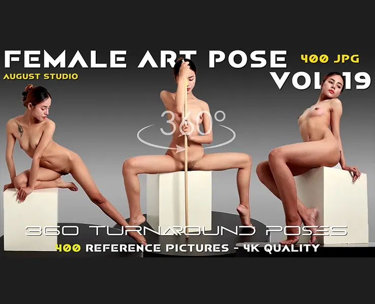 Female Art Pose Vol 19 - Reference Pictures