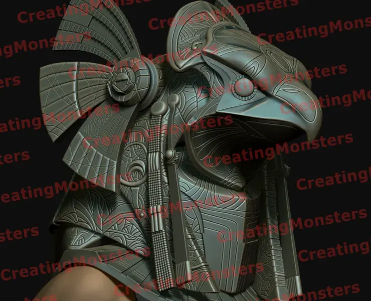 female horus guardian STARGATE STL