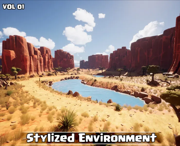 Stylized Environment VOL01