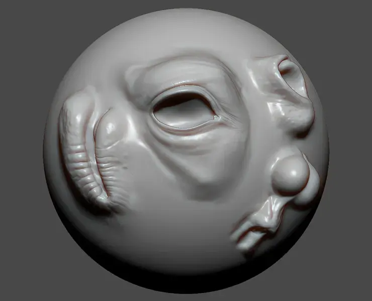 Horse ZBrush VDM Brush