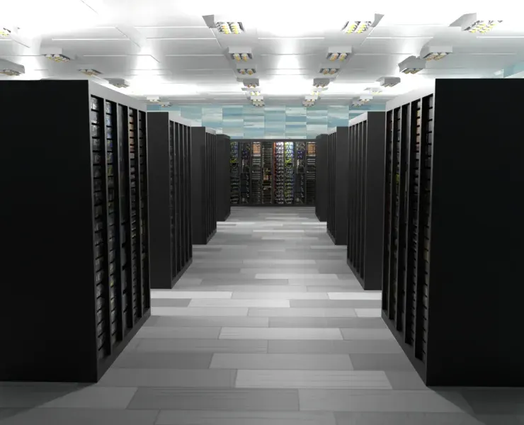 Data Communication Server Room