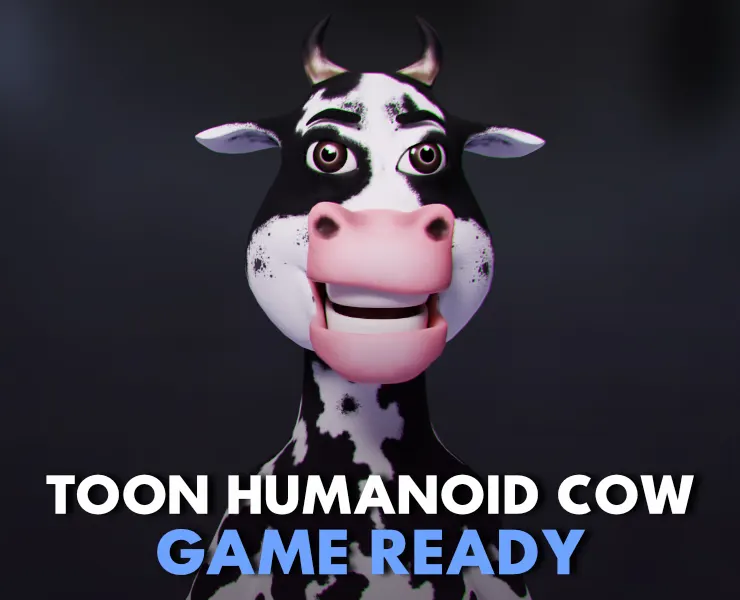 Toon Humanoid Cow