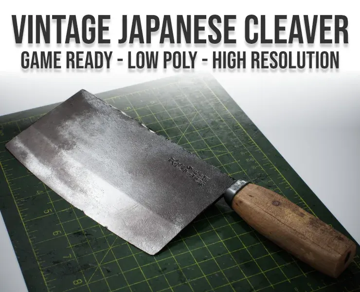 Vintage Japanese Cleaver