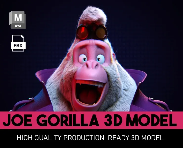 Joe Gorilla - Production Ready Model
