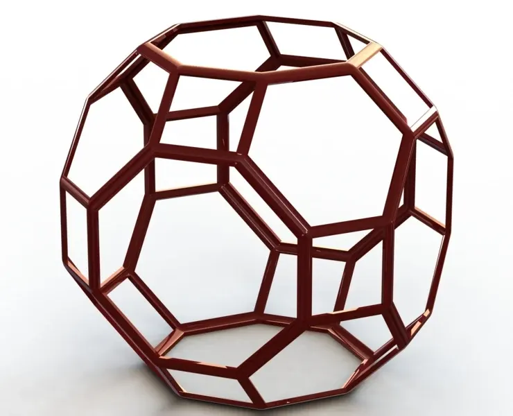 Wireframe Great Rhombicuboctahedron