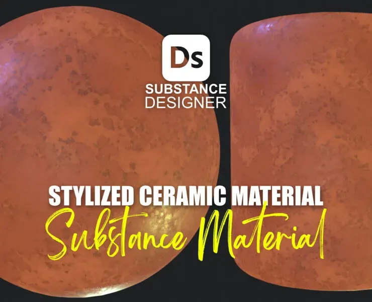 Stylized Ceramic Material 01 - Substance 3D Designer