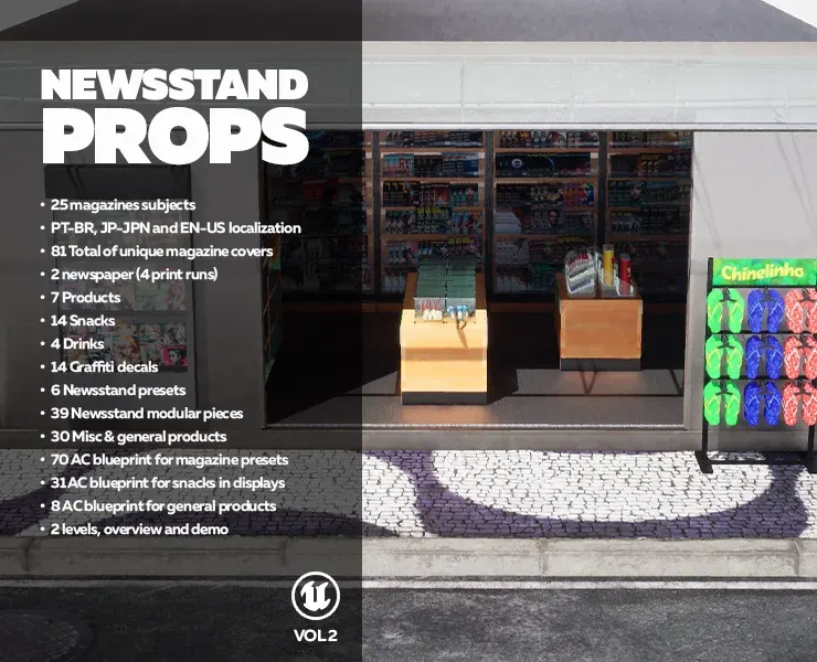 Newsstand PROPS