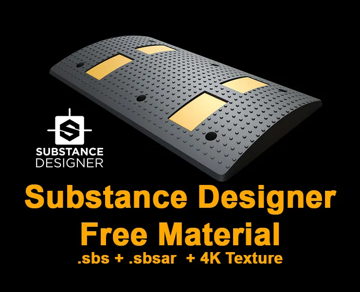 Free Speed Braker Material Substance Designer