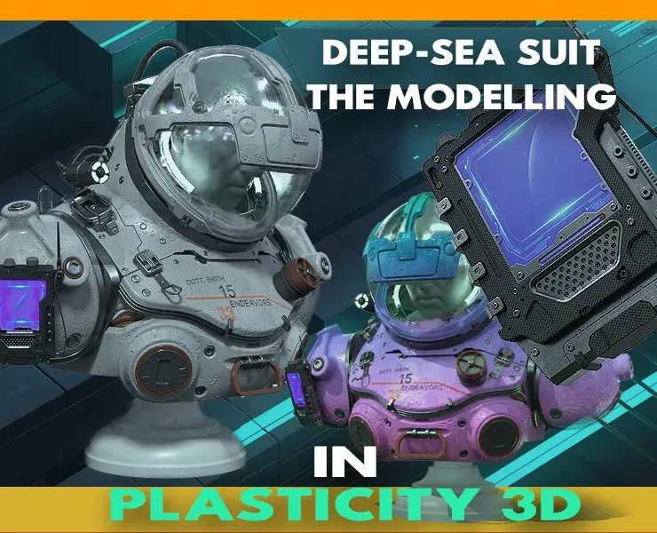 From UnderWater The Movie, Deep-sea suit, course for Plasticity 3D, you've never seen such a Plasticity course before!!!