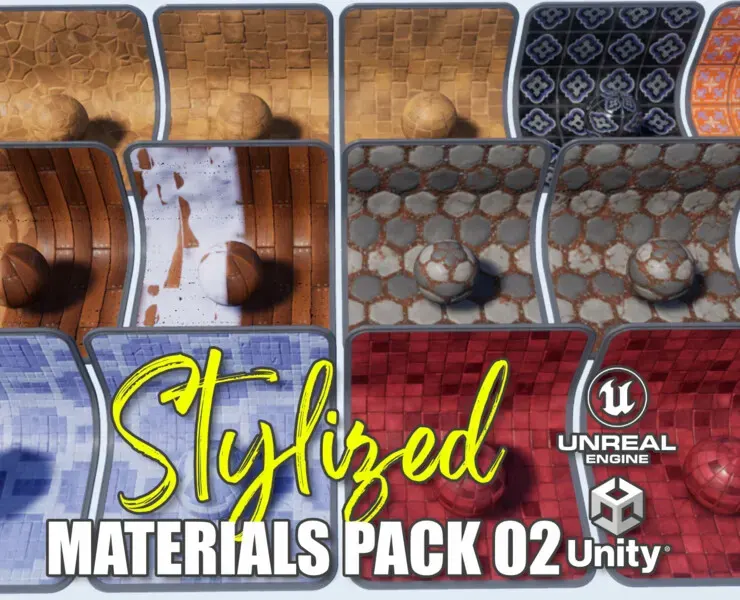 Stylized Materials Pack 02