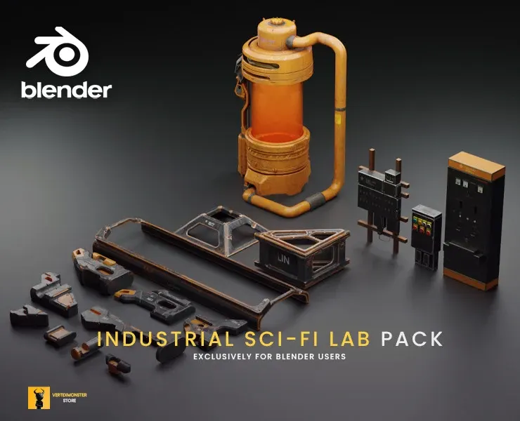 Industrial Sci-Fi Lab Pack