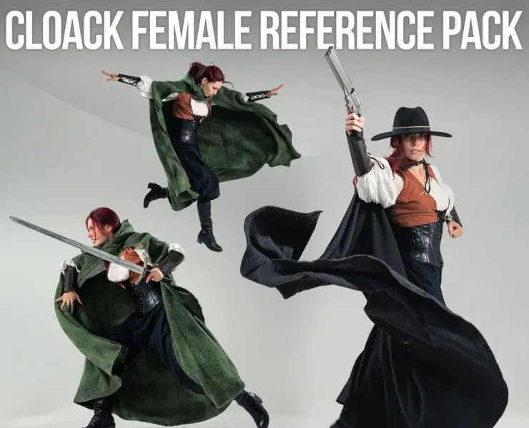 1000+ Cloack Female Reference Pack
