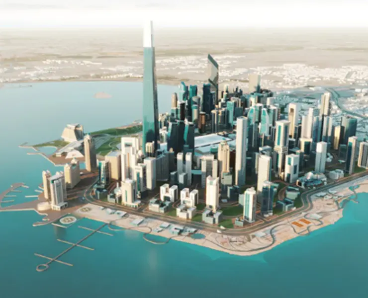 Doha City Qatar 3D Model