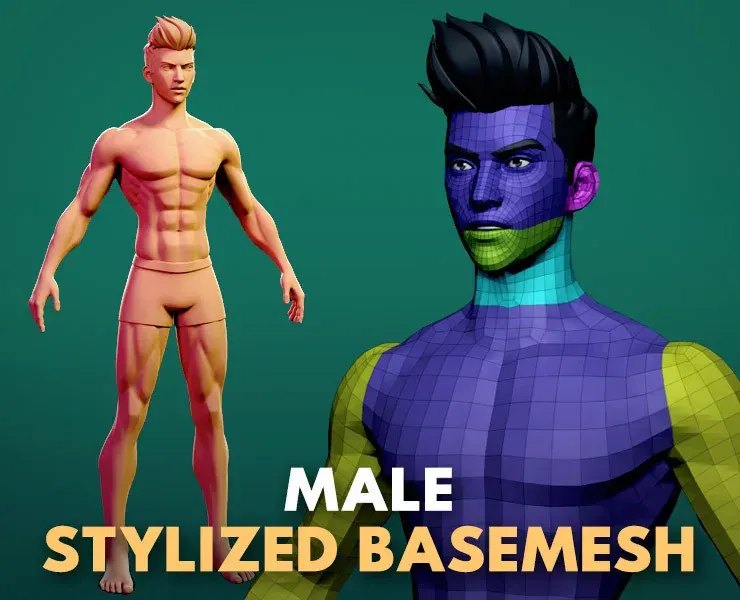 Stylized Male Basemesh