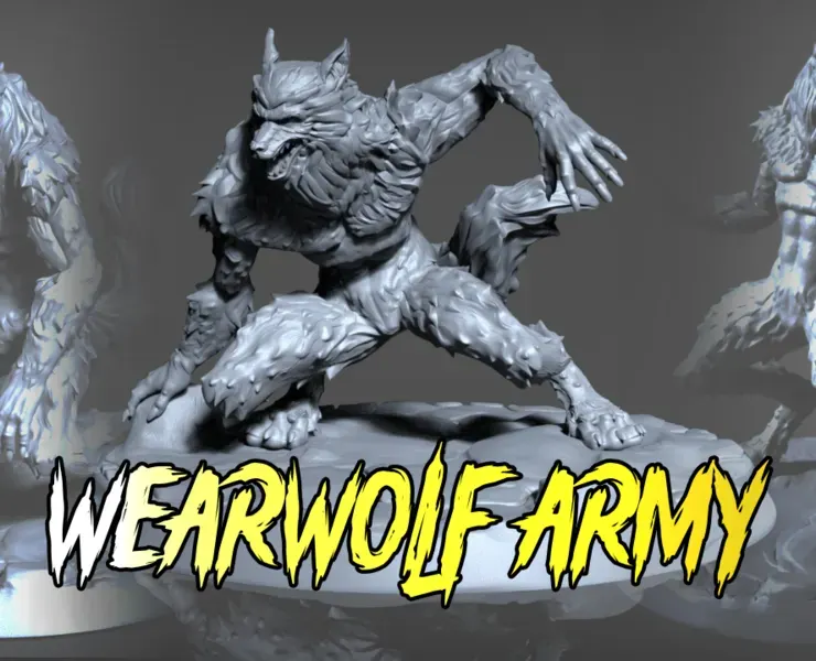 3D Printable Wearwolfs