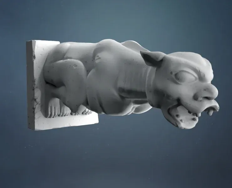 Gargoyle02 3DPrint