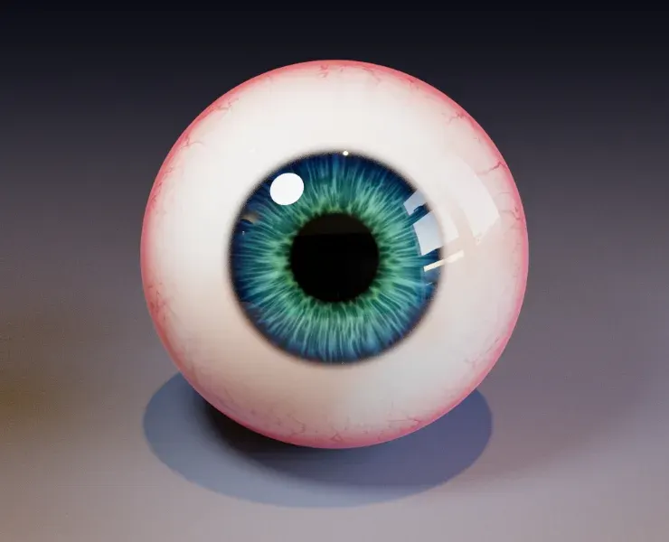 CW Eye - A Procedural Material for Blender