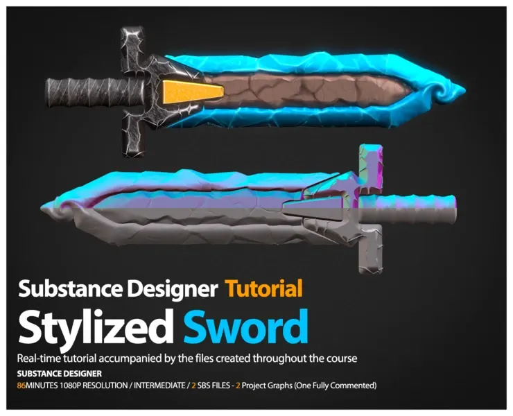 Substance Designer Tutorial | Stylized Sword