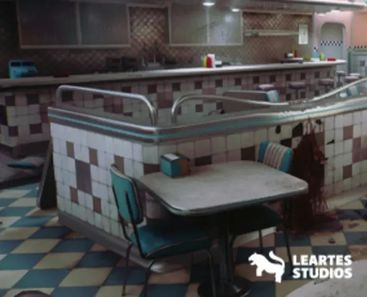 Rino's Diner Environment