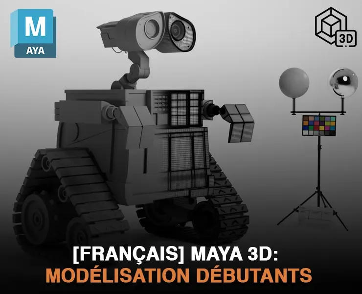 [FRANÇAIS] MAYA 3D: Modélisation Débutants - Créez dès maintenant!