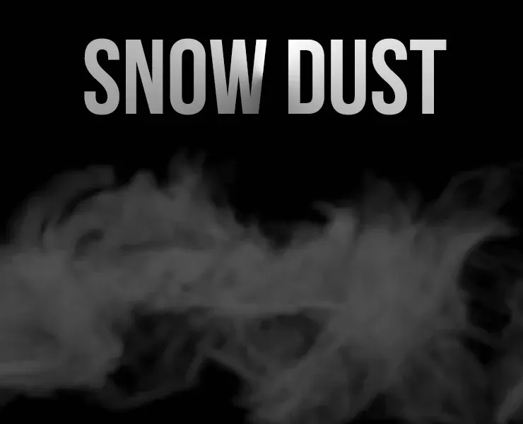 VDB Snow Dust Pack - 500 Frames Slow and Loopable