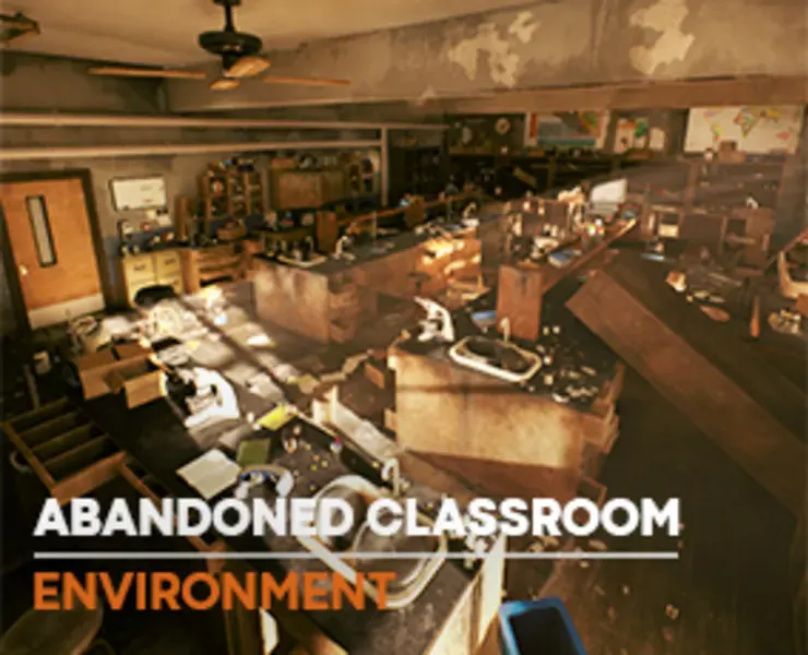 Abandoned Chemistry Classroom