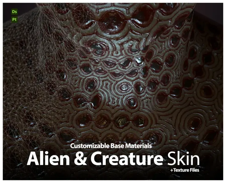 Alien & Creature Skin Base Material