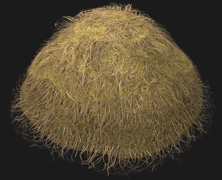 Haystack Stack of Hay Straw Pile