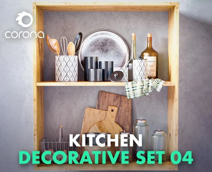 Kitchen Decorative Set 04