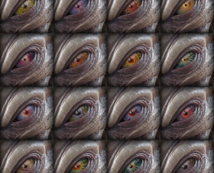 Alien Fantasy Eyes Vol 01 - PBR