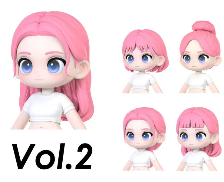 Chloe Modular Hair vol.2