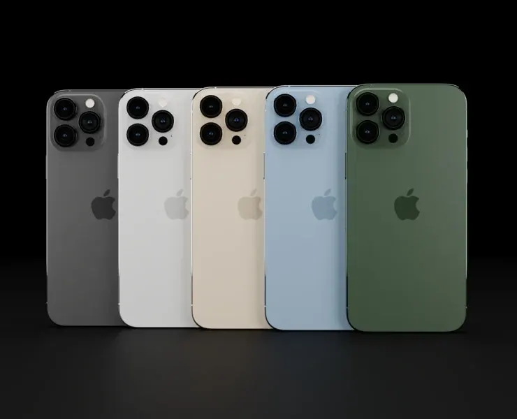 Apple iPhone 13 Pro Max in Official Design and Colors