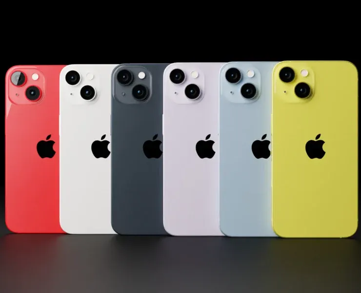 Apple iPhone 14 in Official Design and Colors