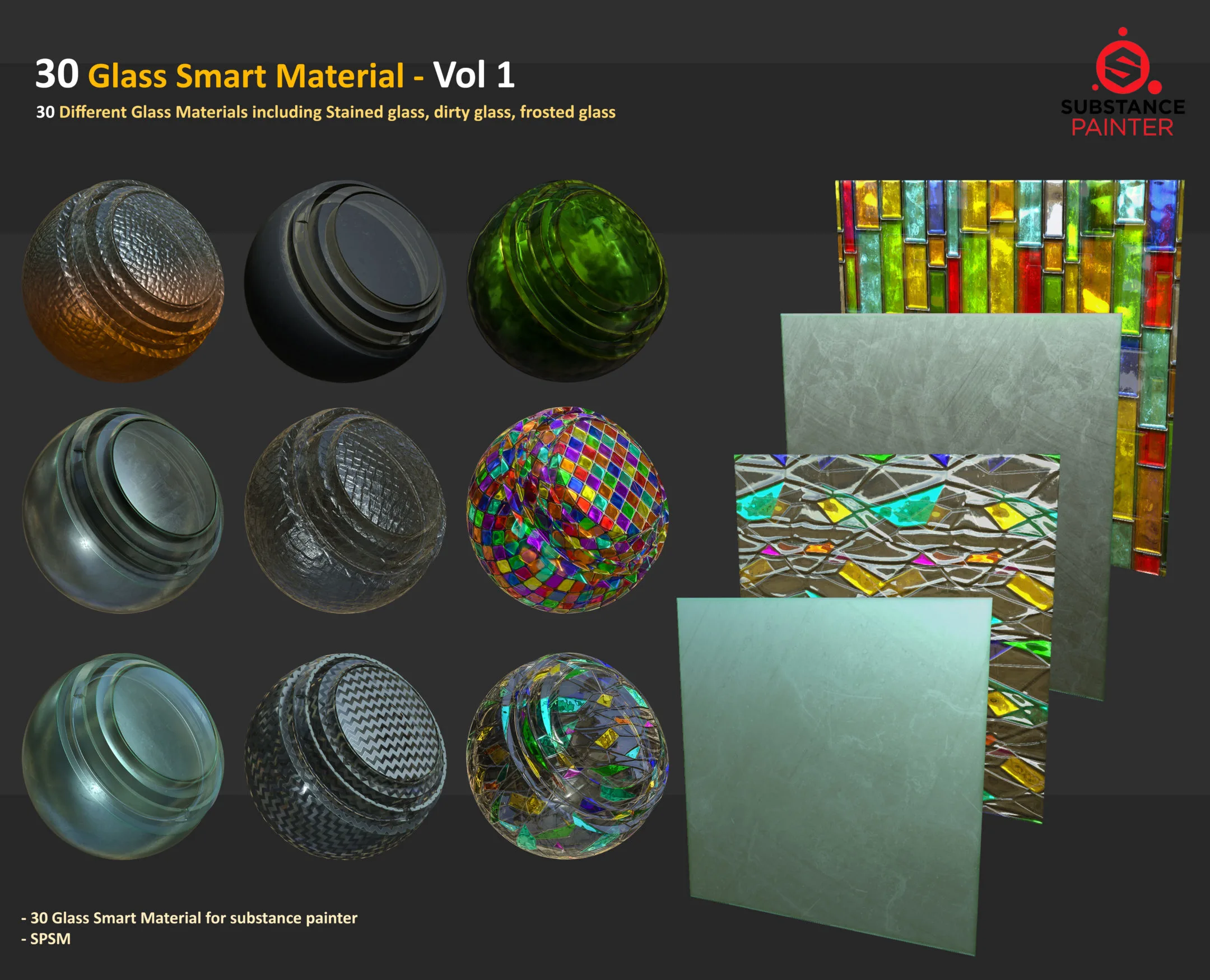 30 Glass Smart Material - Vol 1