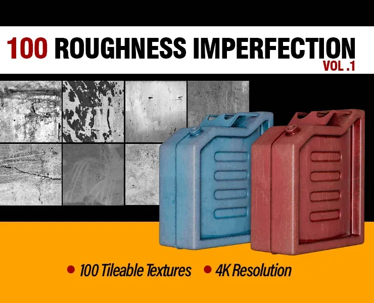"Roughness Imperfection Pack" Vol.1