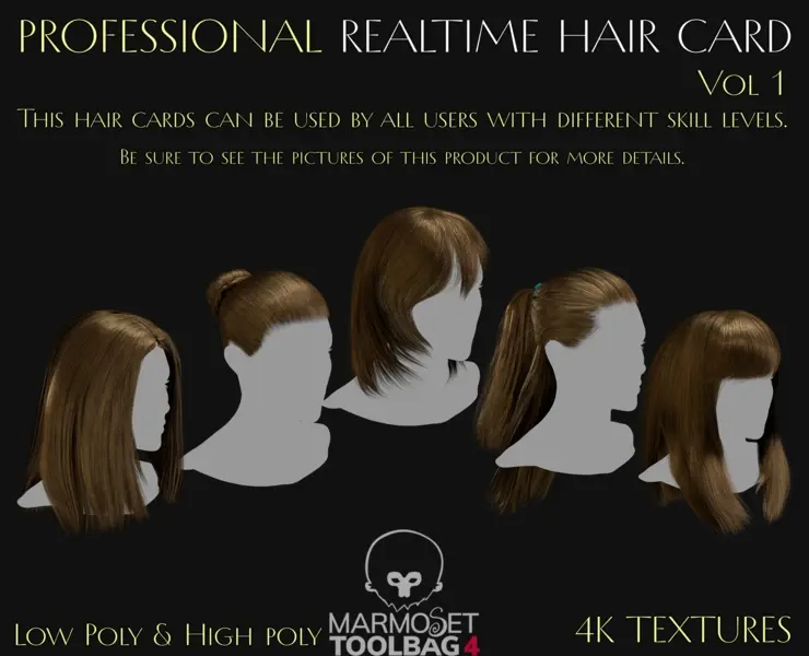 Professional Realtime Haircard Vol 1