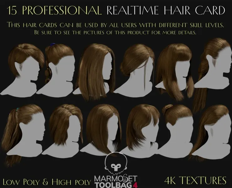 15 Professional Realtime Haircard