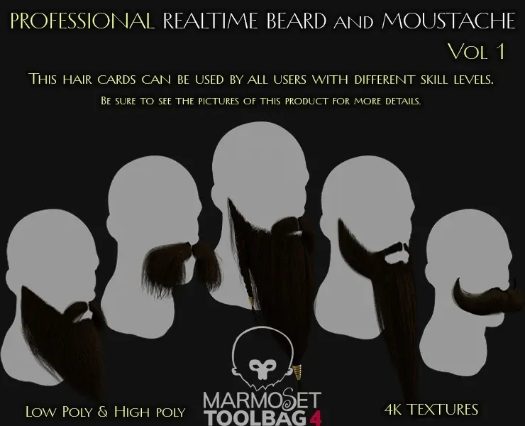 Professional Beard And Mustache Vol 1