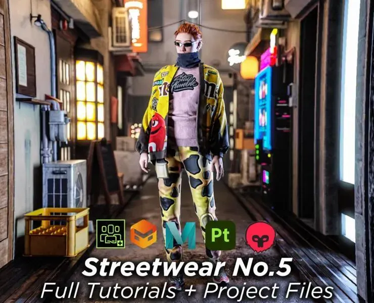 Streetwear No.5: Full Tutorial + Project files