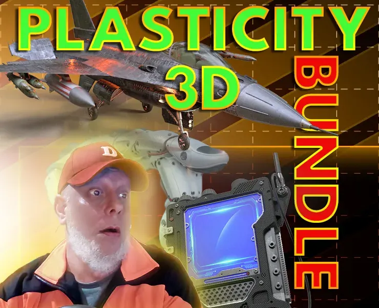 Plasticity 1.3.15  best 3D modelling collection bundle. The best courses at hand, for one of the best 3D modelling tool