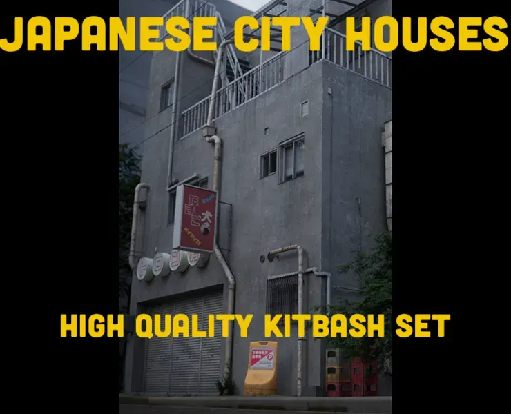 Japanese City Houses