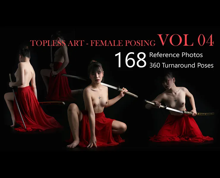 TopLess Art - Female Posing Vol 04