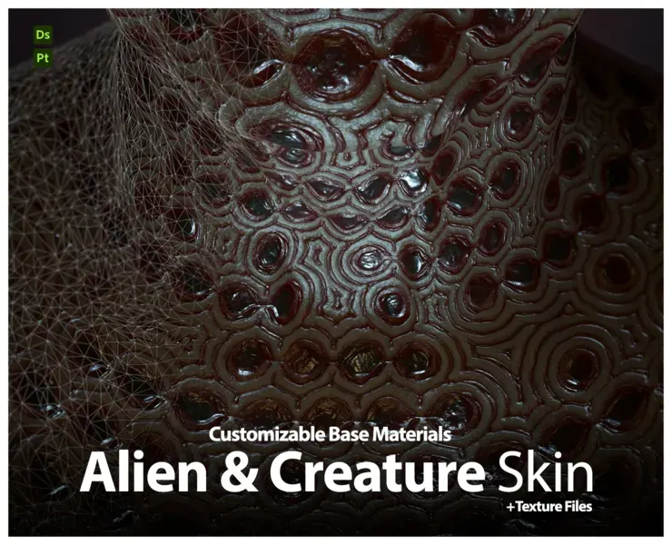 Alien & Creature Skin Base Material