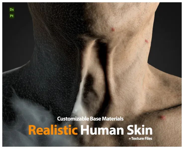 Base Material | Realistic Human Skin