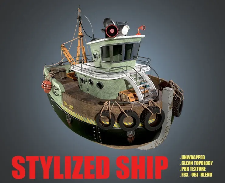Stylized Ship